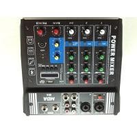 ราคา เครื่องขยายเสียง และเครื่องผสมสัญญาณเสียง Power Mixer MBA M4 4 Channel BLUETOOTH USB Effect (6483274775)