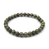 ราคา PYRITE ไพไรต์ เพชรหน้าทั่ง เลือกขนาดเม็ดหินได้ 4 14 มม หินแห่งการดูดทรัพย์ ดูดเงิน สร้อยข้อมือหินแท้ by siamonlineshop (16124900130)