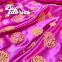 ราคา ผ้าตรุษจีน ไหมจีน เครปลาย ผ้าไหมลาย ปูโต๊ะ ไหว้เจ้า ฉากหลัง ตัดชุด chinese fabric chinese NewYear lunar ซาติน ลายดอกเหมย ลายมังกร หน้ากว้าง 44นิ้ว ปูโต๊ะ ไหว้เจ้า ชุดจีน เทศกาลกินเจ (21381564302)