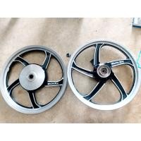 ราคา ล้อแม็กFINO MIO NOUVO งานมือ2 Racing Boy ขอบ14 ขนาดหน้า1 4หลัง1 6 พร้อมใช้งาน ราคาต่อ1คู่ (20513134732)