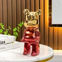 ราคา 20cm Tiktok กระปุกออมสินตู้เซฟ Piggy Bank กระปุกออมสินหมี ของชำร่วย ของแจกเด็ก หมีรุนแรง ชุบเซรามิค ออมสิน Bearbrick toys (21218598071)