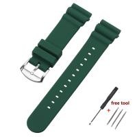 ราคา สายนาฬิกาข้อมือซิลิโคน20มม 22มม สำหรับการดำน้ำ SEIKO 007กระป๋องพร้อมหัวเข็มขัดเข็มกลัดแหวนเหล็กนาฬิกาเรซินสายคล้อง5 SRP599J1 (21390630767)