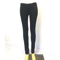 ราคา กางเกงใส่ทำงานผู้หญิง ขาเดฟ เอวต่ำ ผ้าทวิลยืดผสมLycra สีดำสนิท (7203920333)