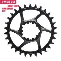 ราคา ผ่านเควสจานเบรกออฟเซ็ตจานหน้า6มม SRAM Gx Xx1นกอินทรี GXP ทรงกลม วงรี MTB เฟืองแคบจานโซ่จักรยาน32T 34T 36T 38T (19919977590)