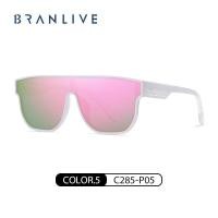 ราคา BRANLIVE DC แว่นตาแฟชั่นแว่นกันแดดเก๋ไก๋ผู้หญิง แว้นตารีแบน (20829325861)