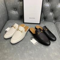 ราคา COD G GC2022 Gucci รองเท้าแตะครึ่งรองเท้าผู้หญิง Horsebit Baotou Lazy GCC (16543097443)