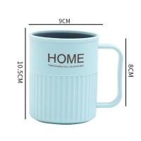 ราคา แก้วน้ำ พลาสติก 2 ชั้น ใส่แปรงสีฟัน ยาสีฟัน แก้วน้ำแปรงฟัน แก้วน้ำบ้วนปาก มี 4 สีให้เลือก แก้วน้ำพลาสติก สไตล์มินมอล แก้วแปรงฟัน แก้ว (16926841869)