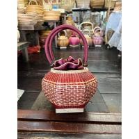 ราคา กระเป๋า กระเป๋าสาน งานละเอียด ประณีต otop กระเป๋าคุณนาย กระเป๋าถือ กระเป๋าชุดไทย กระเป๋าไม้ไผ่ กระเป๋าคุณหญิง (20988561741)