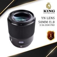 ราคา Yongnuo 50mm F1 8 FUJI X Mount DA DSM PRO AF เลนส์ออโต้โฟกัส สำหรับใส่กล้อง Fuji Mirrorless ได้ทุกรุ่น YN AUTO FOCUS Lens 50 mm F 1 8 หน้าชัดหลังเบลอ ละลายหลัง กล้อง ฟูจิ (20664478783)
