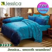 ราคา TeeBed Jessica เจสสิก้า ชุดผ้าปู ผ้านวม ขนาด 3 5 5 6ฟุต ลาย J232 TeeBed Jessica2019C (1226052887)