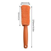 ราคา Microfiber Wheel Tire Brush Universal Portable Microfiber Wheel Tire Rim Brush For Car With Plastic Handle Washing Cleaner Car accessories (19724183795)