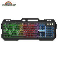 ราคา K45 Portable Gaming Keyboard With RGB LED Colorful Backlit Keyboard 104 Keys Ultra Silence Keyboard Mechanical Wired Gaming Keyboards For Laptop PC Computer Laptop (21267132032)