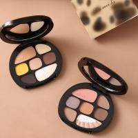 ราคา พาเลทอายแชโดว์ ไฮไลท์หน้าฉ่ำวาว 8 สี เนื้อใยไหม เนื้อแมท ประกายชิมเมอร์ Eye shadow Palette la mei la (11805516093)