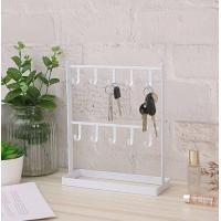 ราคา ที่แขวนกุญแจ MH 046 แขวนกุญแจ แขวนเครื่องประดับ จัดระเบียบบ้าน 2 ชั้น เหล็กแข็งแรงทนทาน เก็บได้เยอะ (9114694563)