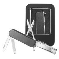 ราคา กรรไกรตัดเล็บสแตนเลสพับได้อเนกประสงค์กรรไกรตัดเล็บ5 In 1พวงกุญแจเครื่องมือชุดแต่งเล็บอเนกประสงค์ (21045676180)