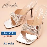 ราคา 25twentyfives Acacia รองเท้าส้นแหลมแต่งโบว์ สูง4นิ้ว ใส่สวย สไตล์เกาหลี (21137744473)