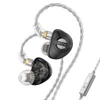 ราคา TRN MT4 Pro Renovated Dual Dynamic DriverssAll Around Performance Wired Earphone HiFi Headset In Ear Bass Monitor Headphones (20662434254)