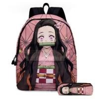 ราคา กระเป๋าหนังสือนักเรียน ลายการ์ตูน ดาบพิฆาตอสูร แฟชั่นเด็กยอดฮิต กระเป๋าเป้ Demon Slayer ฟรีกระเป๋าดินสอ พร้อมส่งในไทย (15730592895)