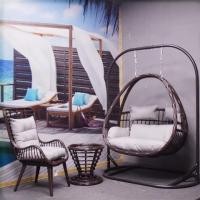 ราคา Spot parcel post New Hanging Basket Space Basketable Nets Red Glider Double Rocking Chair Single Rattan Chair Balcony Indoor Swing Outdoor Hammock (20888007791)