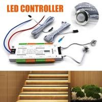 ราคา BOKALI ไฟบันได Led ควบคุมเซ็นเซอร์ตรวจจับการเคลื่อนไหว PIR สำหรับบันไดบันไดอัตโนมัติ (20743675849)