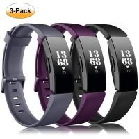 ราคา แพ็ค3สายนาฬิกาข้อมือฟิตเนสสำหรับ Fitbit Inspire HR Fitbit Inspire Ace 2สายรัดข้อมือสำรองสำหรับผู้หญิงขนาดเล็กสำหรับผู้ชายใหญ่ (19147725568)