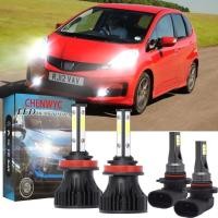 ราคา หลอดไฟหน้า LED HB4 สําหรับ Honda Jazz GD 1st Gen 2001 2008 ไฟสูงต่ํา ไฟตัดหมอก Qty 4 รับประกัน 10 เดือน (19446223554)