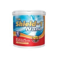ราคา TOA SHIELD 1 NANO ทีโอเอ ชิลด์ วัน นาโน สีทาอาคาร ทาบ้าน สีขาว ขนาด 3 785 ลิตร 1 แกลลอน (10411578339)