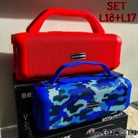 ราคา ลำโพงบลูทูธไร้สายBOOMSBASSรุ่นL18 L17ลำโพงเสียงดีเบสแน่นๆ รองรับ ช่องเสียบAUX บลูทูธ USB การ์ดTF วิทยุ (4949280388)