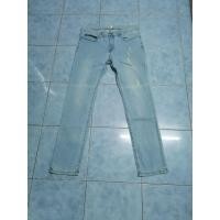 ราคา Browny Jeans กางเกง ยีนส์ ขา กระบอก เล็ก ฟอกสี ซีดๆเอว33 34 ยาว 40 ปลา ยขา 6 (16424762789)