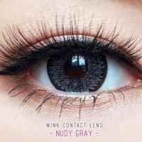 ราคา Bigeye Nudy Canaria gray brown คอนแทคเลนส์นู้ดดี้ สีเทา น้ำตาล สายตาปกติ (20124670965)