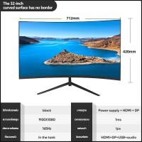 ราคา ส่งจากไทย จอมอนิเตอร์17 27นิ้ว แบบโค้ง หน้าจอคอมพิวเตอร์ จอคอมพิวเตอร์โค้ง Curved จอ 32นิ้ว 2K144HZ IPS Panel VGA HDMI จอคอม 1080P 24นิ้วLED Gaming Monitor จอคอมพิวเตอร์ (20686003960)
