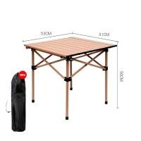 ราคา โต๊ะพับอลูมิเนียม โต๊ะพับได้ โต๊ะพับแคมป์ปิ้ง Folding table แบบพกพา อลูมิเนียม กลางแจ้ง ในร่ม แคมป์ปิ้ (21215089448)