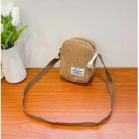 ราคา กระเป๋าสะพายข้างผ้าลูกฟูก สไตล์เกาหลี มินิมอล (19152658888)