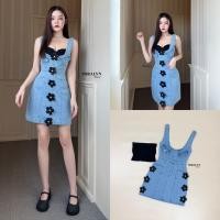 ราคา MIRALYN เซตเอี๊ยมกระโปรงยีนส์สุดน่ารัก (20829178129)