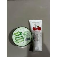 ราคา เซ็ตคู่สุดคุ้ม aloe vera jell herb cleaning foam (20619349449)