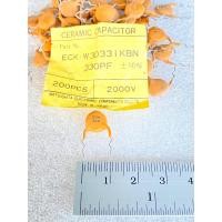 ราคา แพ็ค10ตัว C 330PF 2000V 331K2KV Matsushita Japan 330PF2KV 330PF 2KV 331K 2KV คาปาซิเตอร์ 330PF Cเซรามิก330PF 2KV C เซรามิก 331K 2KV เกรดอย่างดี CKV C330PF2KV C330PF 2KV C331K2KV (17118487181)