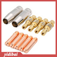 ราคา yidibai 11pcs MiG welding Welder 15AK ไฟฉายหัวฉีดติดต่อ TIP สำหรับอุปกรณ์เชื่อม (21158006437)