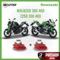 ราคา ผ้าเบรค Nexzter สำหรับ Z250Z300Z400Ninja250Ninja300Ninja400 (7370922643)