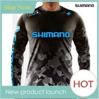 ราคา เสื้อตกปลา Shimano YIXQ ฤดูใบไม้ร่วงใหม่กีฬาแขนยาวลำลองเสื้อยืดแขนยาว XS 5XL (20978278706)