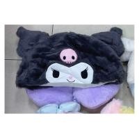 ราคา หมอนรองคอรูปตัวยู พร้อมหมวกในตัว Sanrio (21304689693)