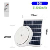 ราคา 60W 500W Solar Ceiling Light ไฟโซล่าเซลล์ Solar Light LED ไฟติดผนัง โคมไฟถนน ไฟพลังงานแสงอาทิตย์ ไฟสีขาว (21377001794)