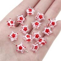 ราคา ลูกปัด2ชิ้น13มม ภาพสีน้ำมันด้วยมือแก้วโปร่งใสลูกปัดรูปทรงห้าเหลี่ยมดาวมีเสน่ห์ลูกปัดสำหรับลูกปัดสำหรับทำเครื่องประดับต่างหูสร้อยข้อมือสร้อยคอ DIY (21334431769)