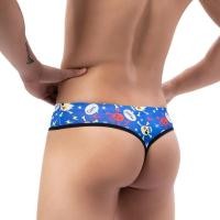 ราคา กางเกงในจีสตริงสำหรับผู้ชายกางเกงในเอวต่ำพิมพ์ลาย (21170637244)