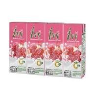 ราคา IVY ไอวี่ นมเปรี้ยวพร้อมดื่ม ยูเอชที รสทับทิม180มล X24 ไอวี่นมเปรี้ยว Ivy UHT Drinking Yoghurt 24 Boxes นมเปรี้ยว (13322355727)