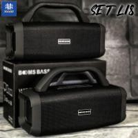 ราคา SET L18 18 ได้ 2 ตัว สุดคุ้ม ลำโพงบลูทูธ BOOMS BASS L18 เชื่อมต่อ 2 ตัวพร้อมกัน เบสแน่น เสียงดังกระหึ่ม พกพาสะดวก วัสดุABSอย่างดี ของมันต้องมี (6233096099)