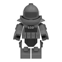 ราคา Compatible with LEGO explosion proof SWAT building blocks third party accessories and equipment bomb disposal EOD explosion proof clothing and armor (20629923291)