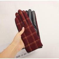 ราคา Scotty Wool Leather Touchscreen ถุงมือผู้หญิงบุขนกันหนาว หนังแต่งวูลลายสก๊อต ทัชสกรีนได้ 10 นิ้ว (20520576644)