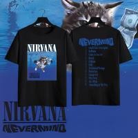 ราคา เสื้อยืด วง NIRVANA SLIVER แขนสั้น คอตตอน S 5XL (20570388209)