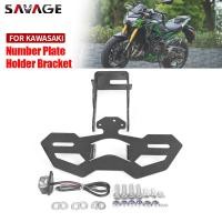 ราคา กรอบป้ายทะเบียนเหล็กยึดสำหรับคาวาซากิ Z900 Z900SE 2017 2023 Dudukan Plat ไฟแผ่นป้ายทะเบียนรถยนต์ด้านหลัง LED (17378952260)