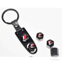 ราคา จุกลมยาง โลโก้ trd พร้อมชุดพวงกุญแจ (1170754973)